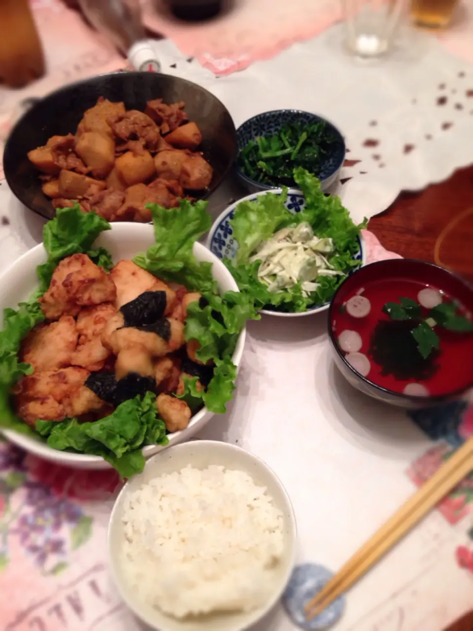 今日の晩御飯(^^)|ちゃたままさん