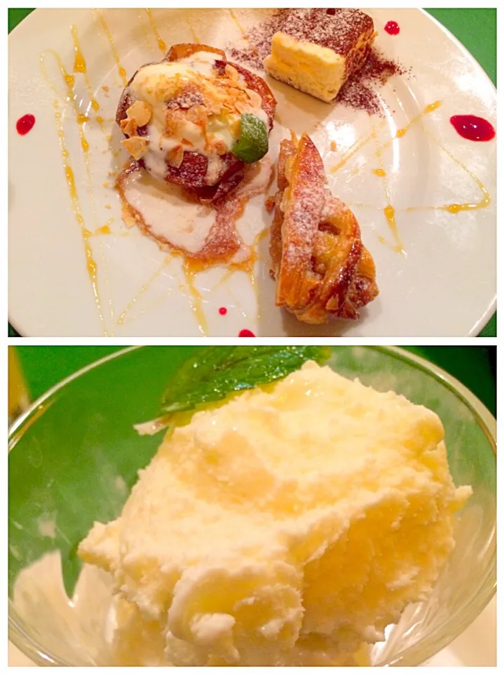 Delicious dishes by Chef Nakagawa😍ビバーチェde美味しいdessert🍝|🌈Ami🍻さん