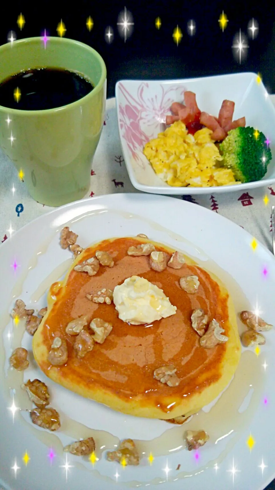 Snapdishの料理写真:♡モーニングセット♡|みっつさん