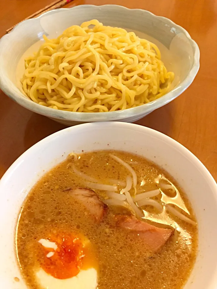 Snapdishの料理写真:札幌風濃厚味噌つけ麺|ツツヤンさん