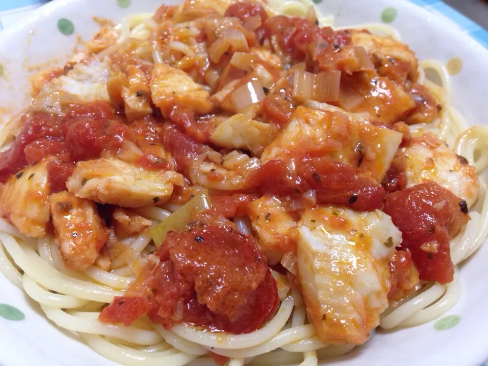 Pasta with fish|Algerian moohさん