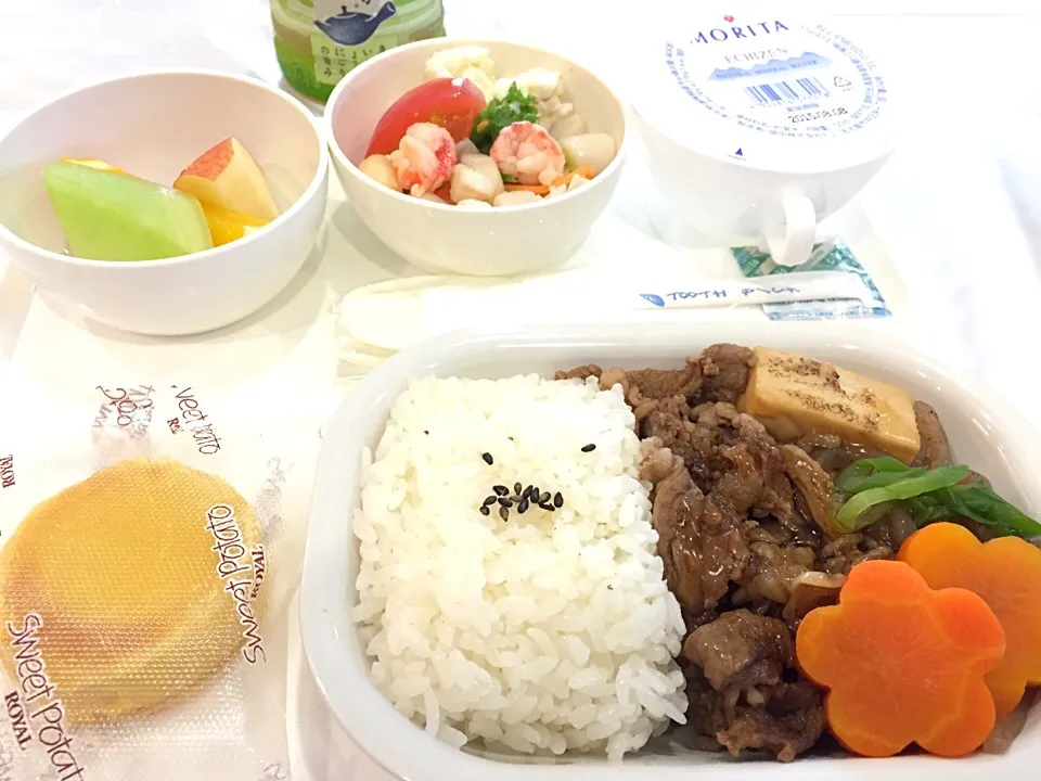 福岡空港空の日イベント：機内食|Runaさん