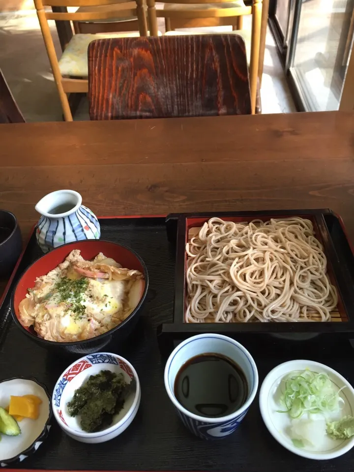 ざるそば・ミニ木の葉丼|三上 直樹さん