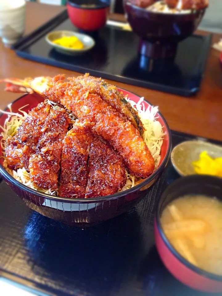 エビカツ丼|satoeさん