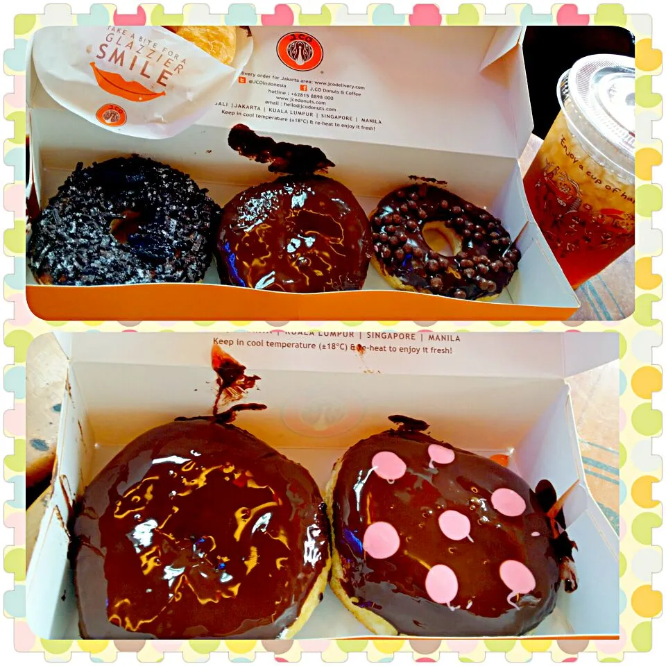 Snapdishの料理写真:JCO Donuts😋💑💋👅|🌷lynnlicious🌷さん