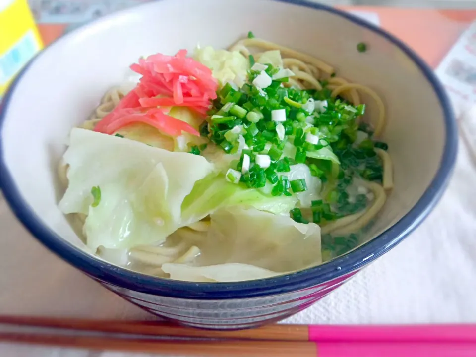 野菜沖縄そば(≧▽≦)|うえはらありささん