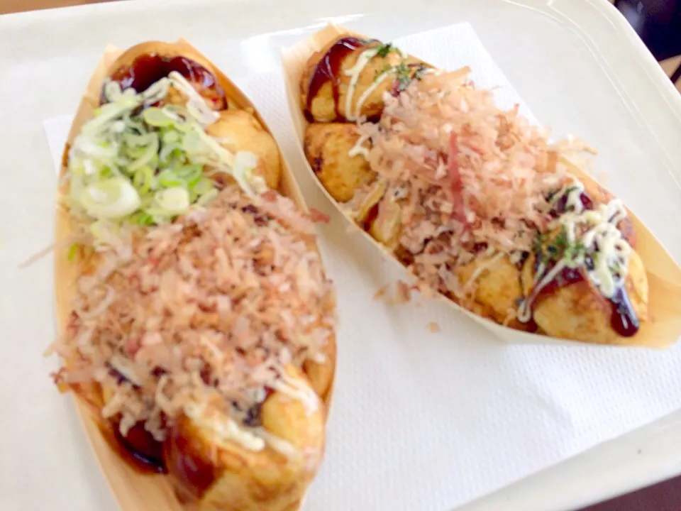 octopus dumplings(takoyaki)♨たこ焼き|🌈Ami🍻さん