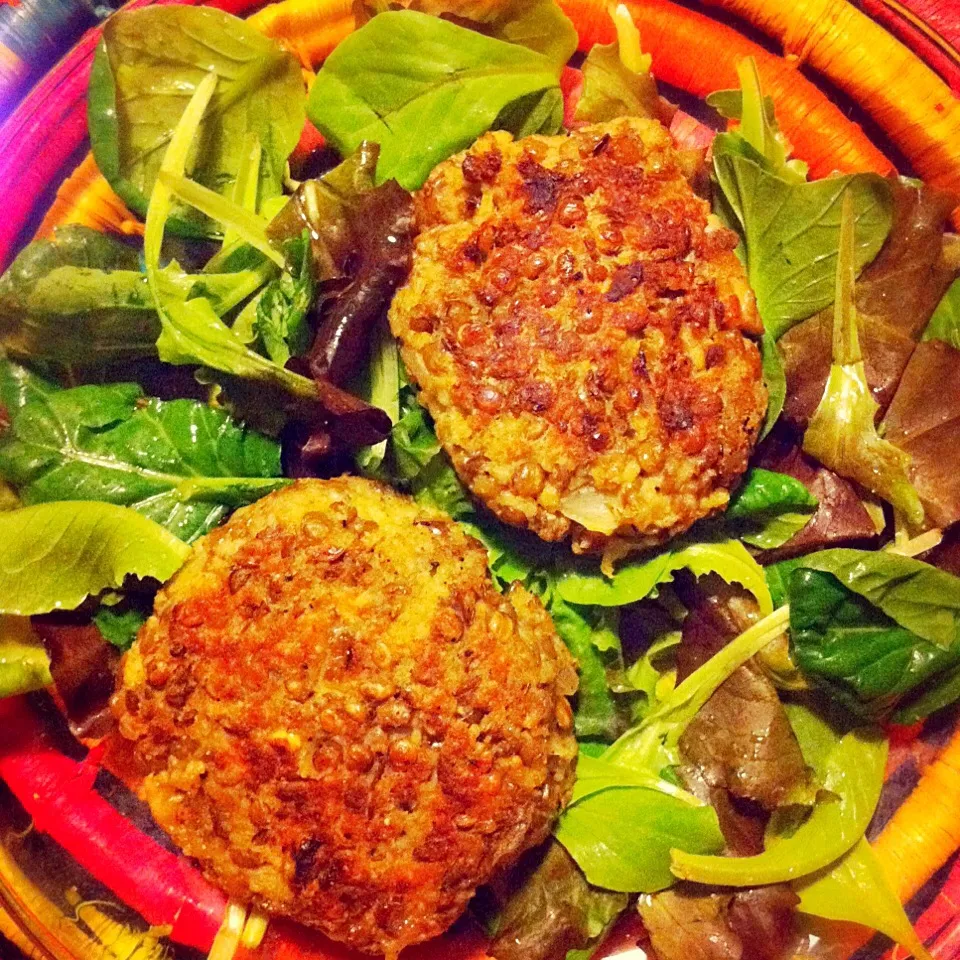 Lentil mushroom burgers|Stefan Labuschagneさん