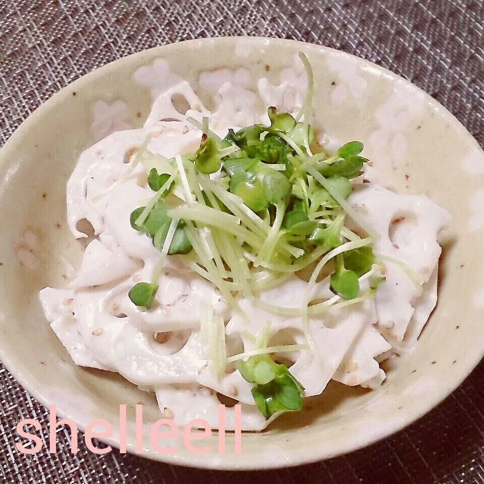 シャキシャキ蓮根サラダ|シェリリンさん