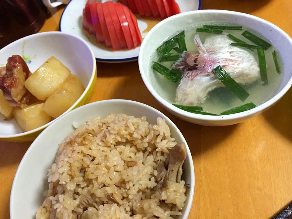 Snapdishの料理写真:舞茸ご飯 ほか|YKさん