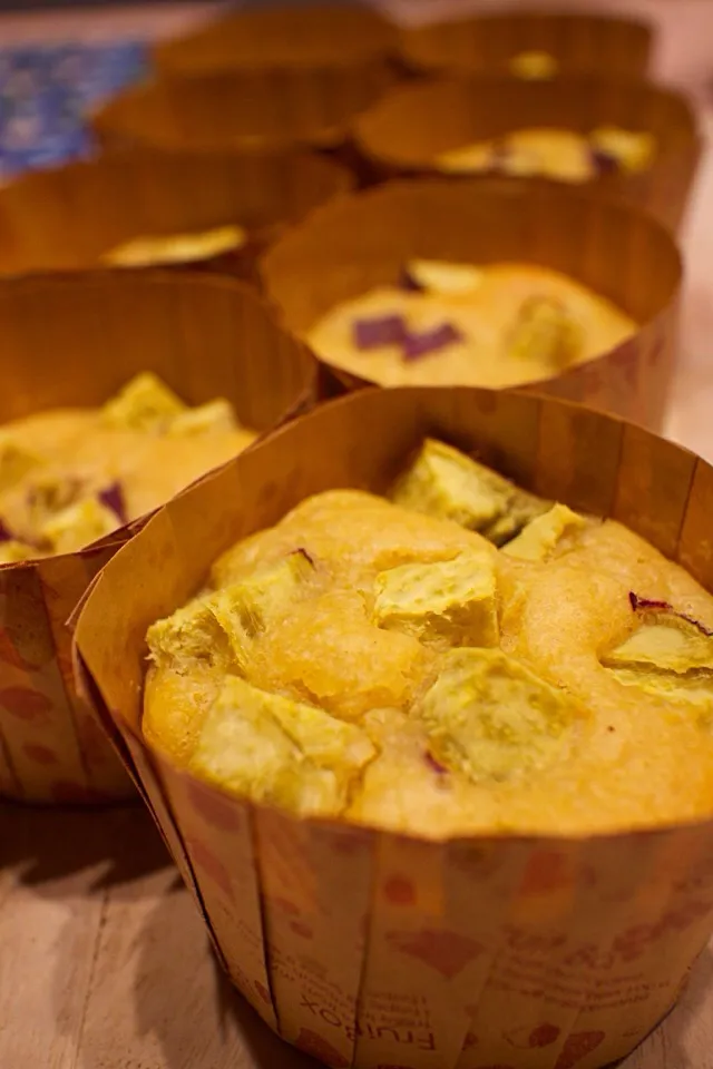 Sweet potato muffins #vegan|Leahさん