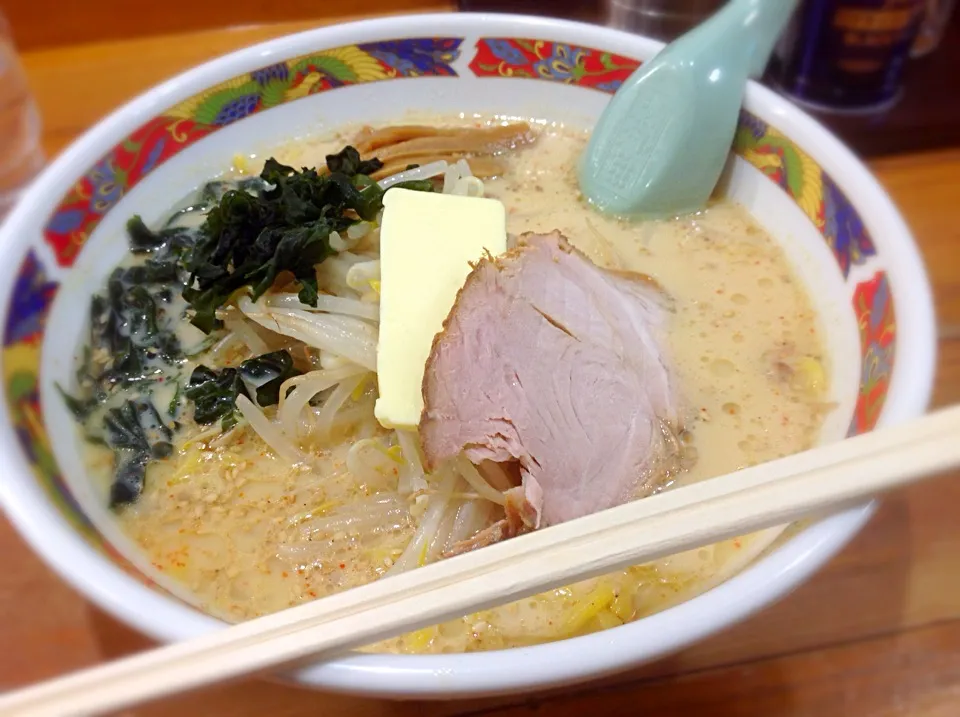 青森県名物👀「味噌カレー牛乳ラーメン」🍜😋|アライさんさん