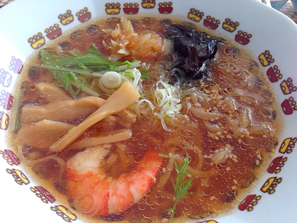 Snapdishの料理写真:クラゲラーメンinクラゲ水族館鶴岡|タカパパさん