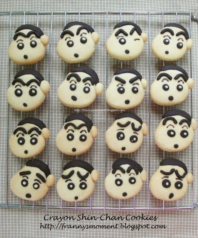 Crayon shin-chan cookies. Y(^-^)Y|Frannyさん