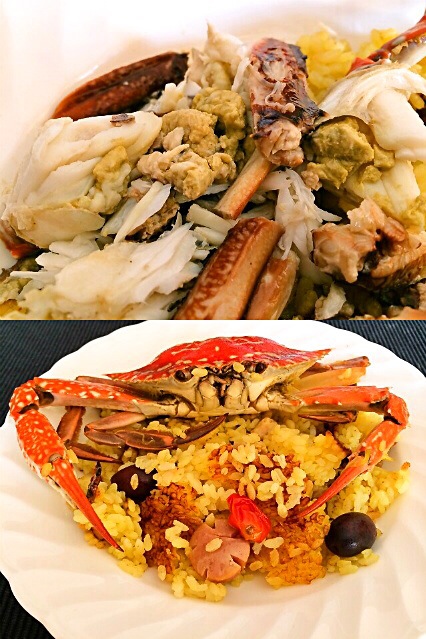 ガザミのフライパンパエリア Hisoka7 Snapdish スナップディッシュ Id Ekdjma