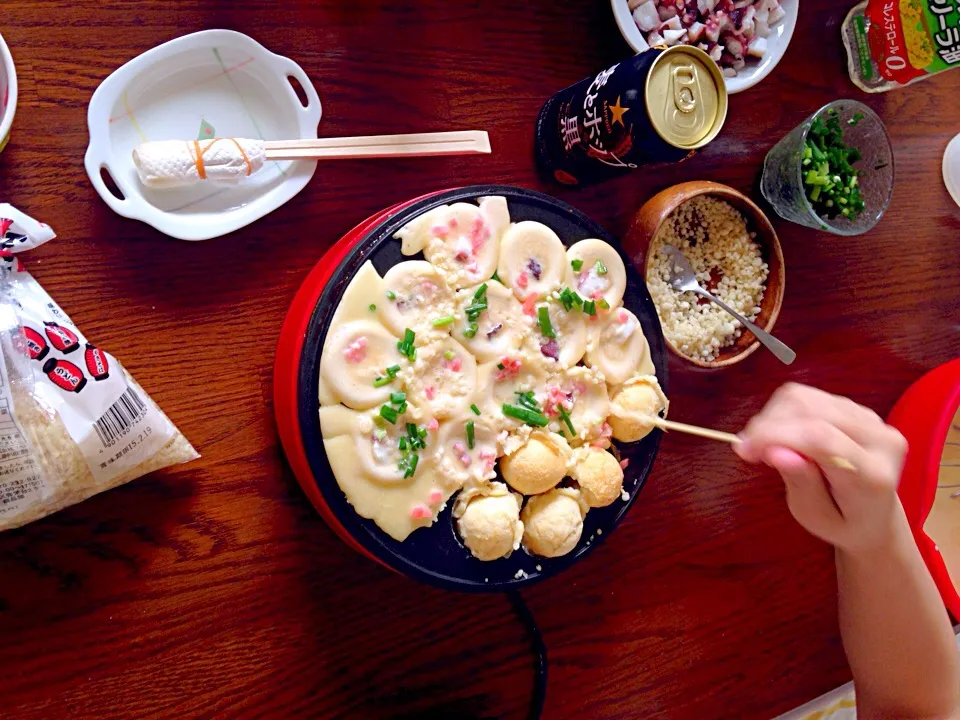 Snapdishの料理写真:たこパー🍴|しのてらさん