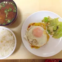 Snapdishの料理写真:あさ？おひる？ごはん|ちゃこまさん