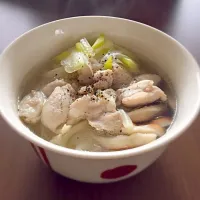 鶏塩うどん|みさん