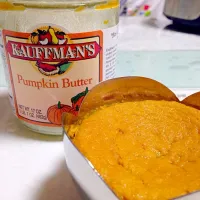 I made pumpkin pudding with using pumpkin butter. That tastes good, but.....|mayuさん