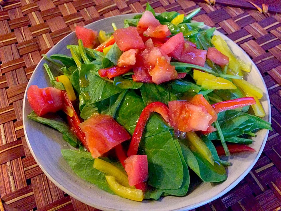 Today's Salad🌿ほうれん草のｲﾀﾘｱﾝｻﾗﾀﾞ|🌈Ami🍻さん