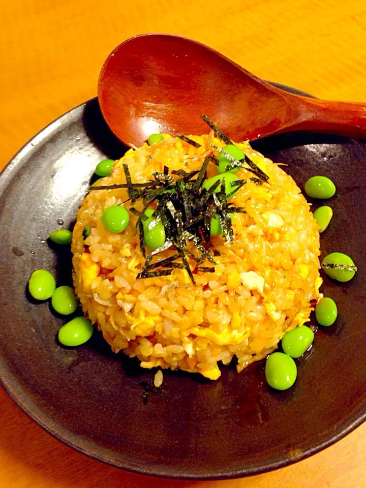 Snapdishの料理写真:〆の炒飯。|中華蕎麦 銀時さん