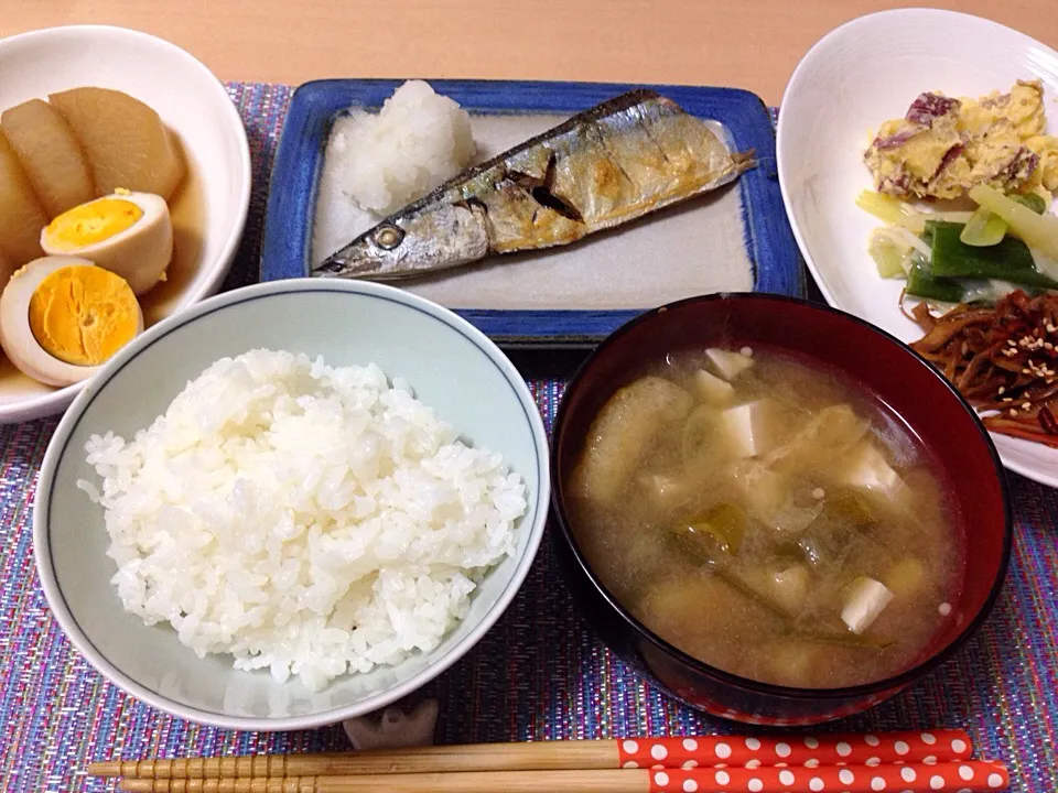 Snapdishの料理写真:さんま定食。|なかのさん