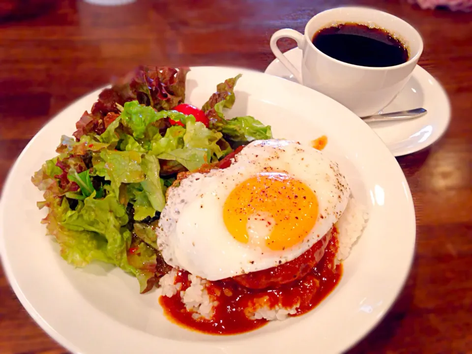 🌴ロコモコ ランチ🌺＠Live Cafe Jammin'|マニラ男さん