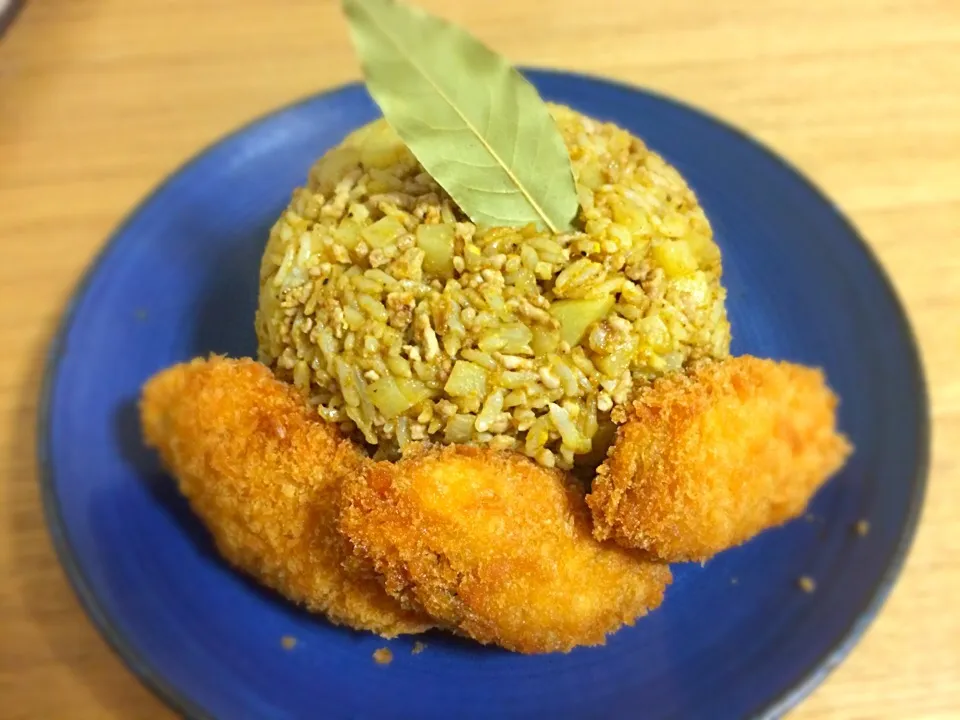 カレーチャーハン！|さらば広島の長きまつげ(東京なう)さん