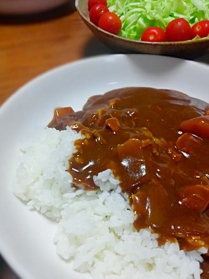 Snapdishの料理写真:子供達で作ってくれた、カレーライス♪|mirimaruさん