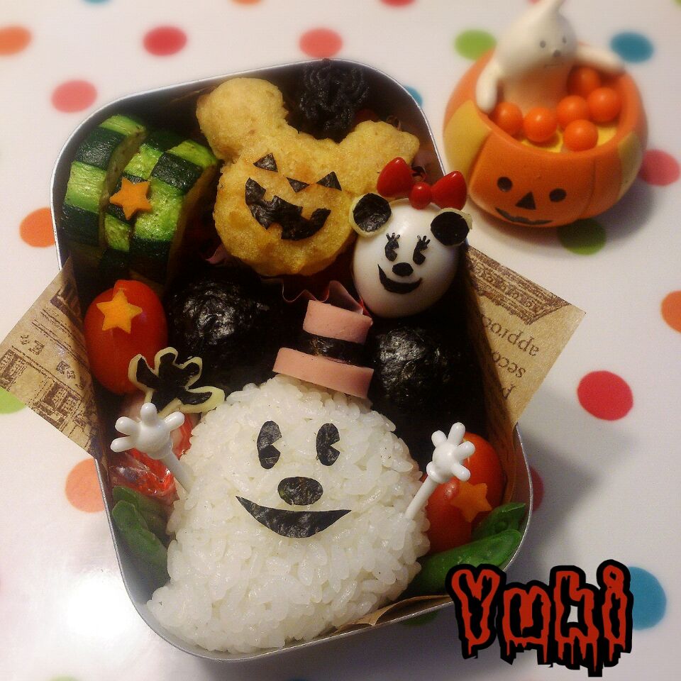 ミッキーおばけハロウィンおにぎりお弁当 ゆうき Snapdish スナップディッシュ Id J10aea