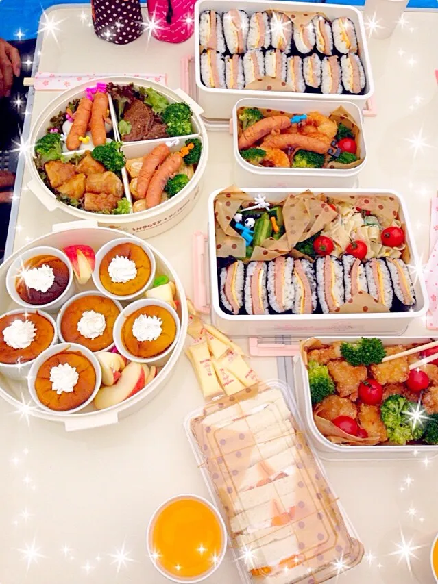 Snapdishの料理写真:最後の運動会のお弁当✨|みきさん