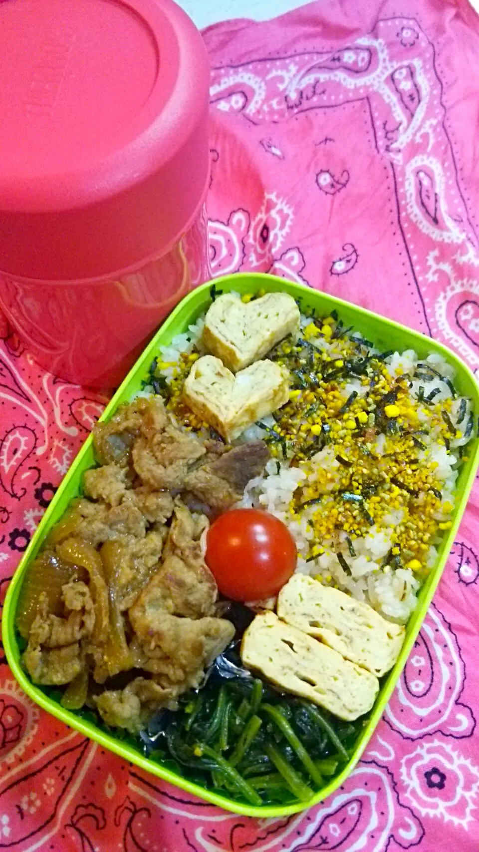 Snapdishの料理写真:旦那はん弁当♡|みっつさん