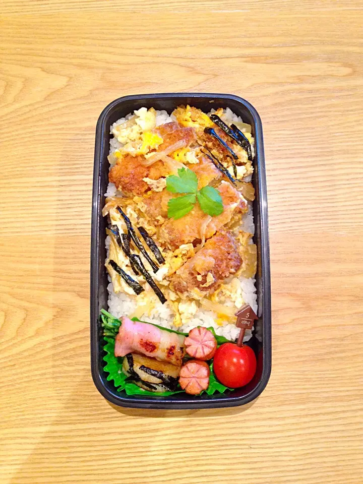 カツ丼＊弁当♪|hiromiさん