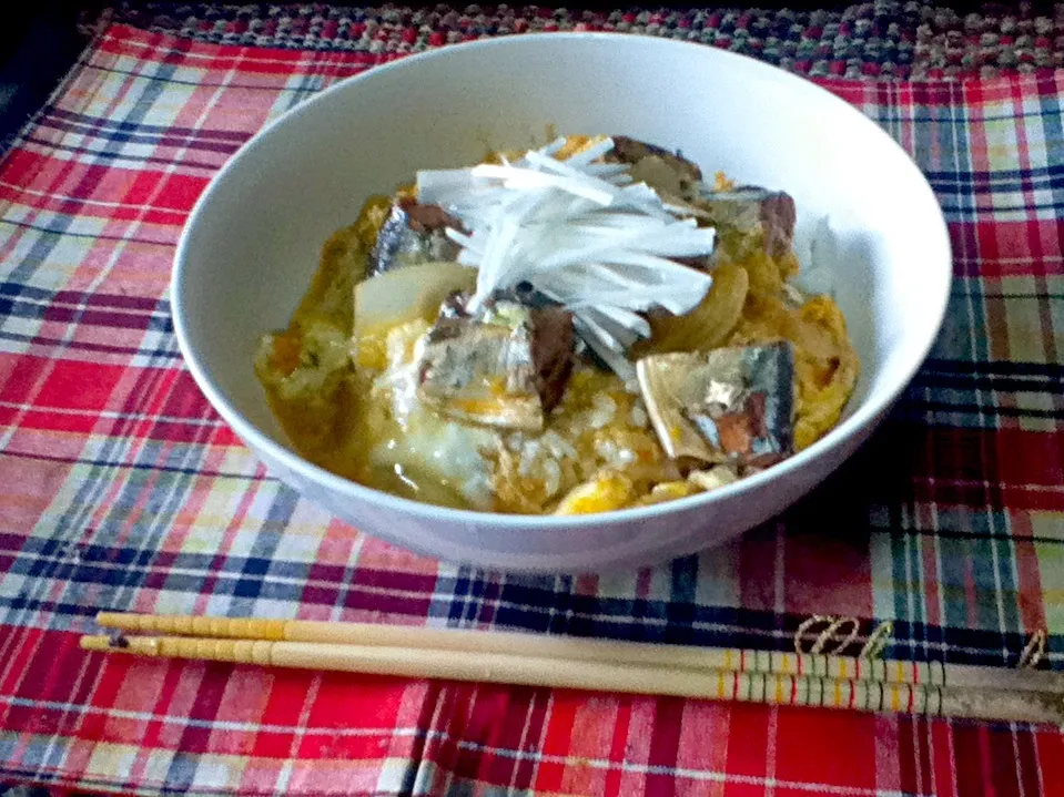 サンマの卵丼(((o(*ﾟ▽ﾟ*)o)))|道善英将さん