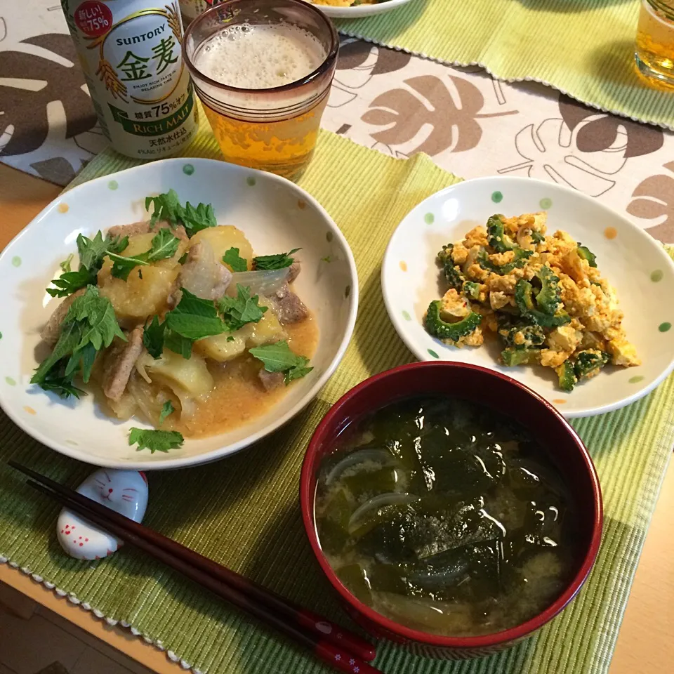 12日の晩ご飯|こずこずさん