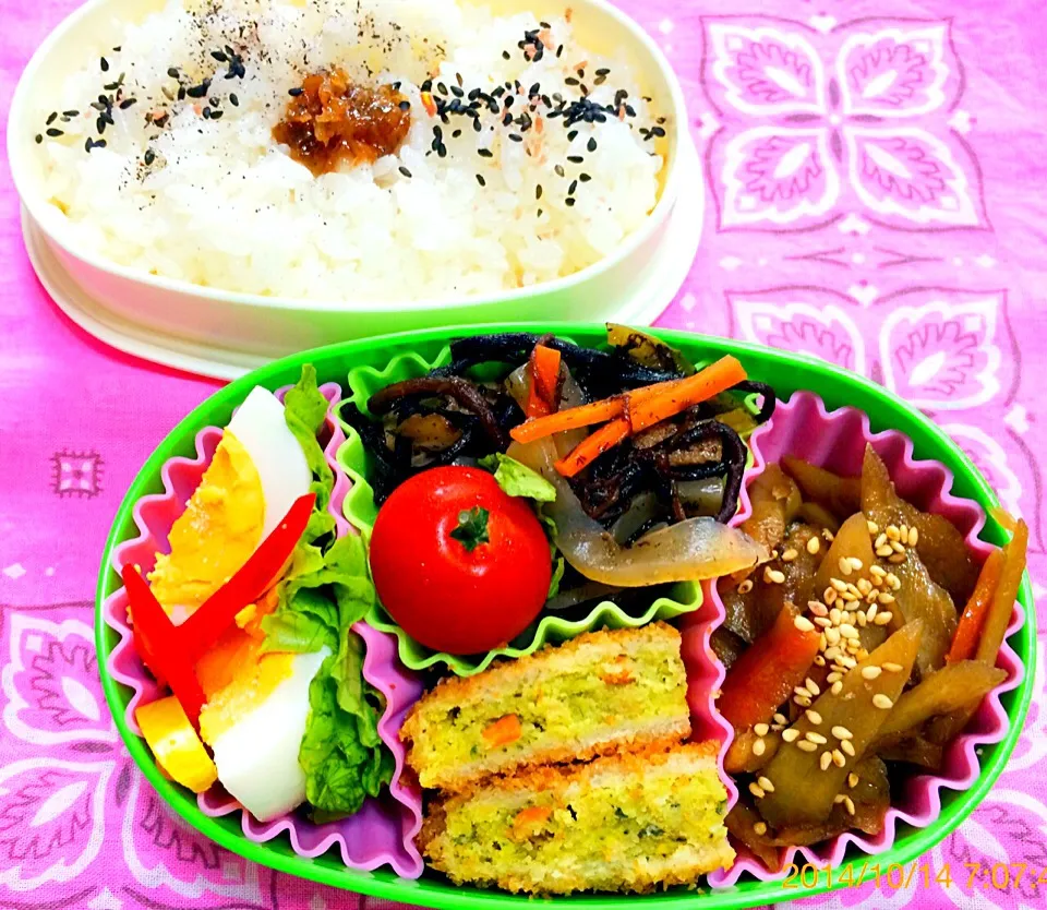 あたしのお弁当〜2014.10.14|こんぺいとうさん