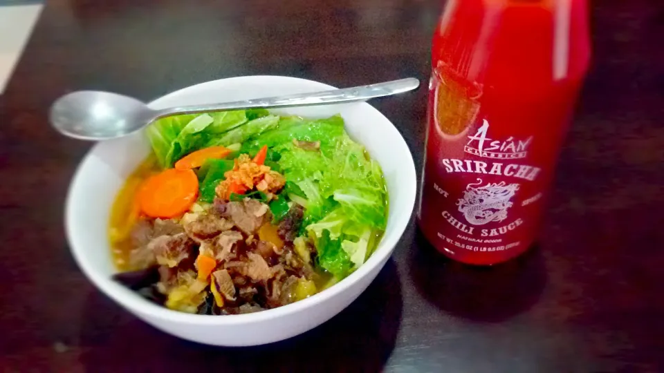 Beef mushroom Noodles [ycoi's version] Tara let's eat! =)|Rico Tolentinoさん