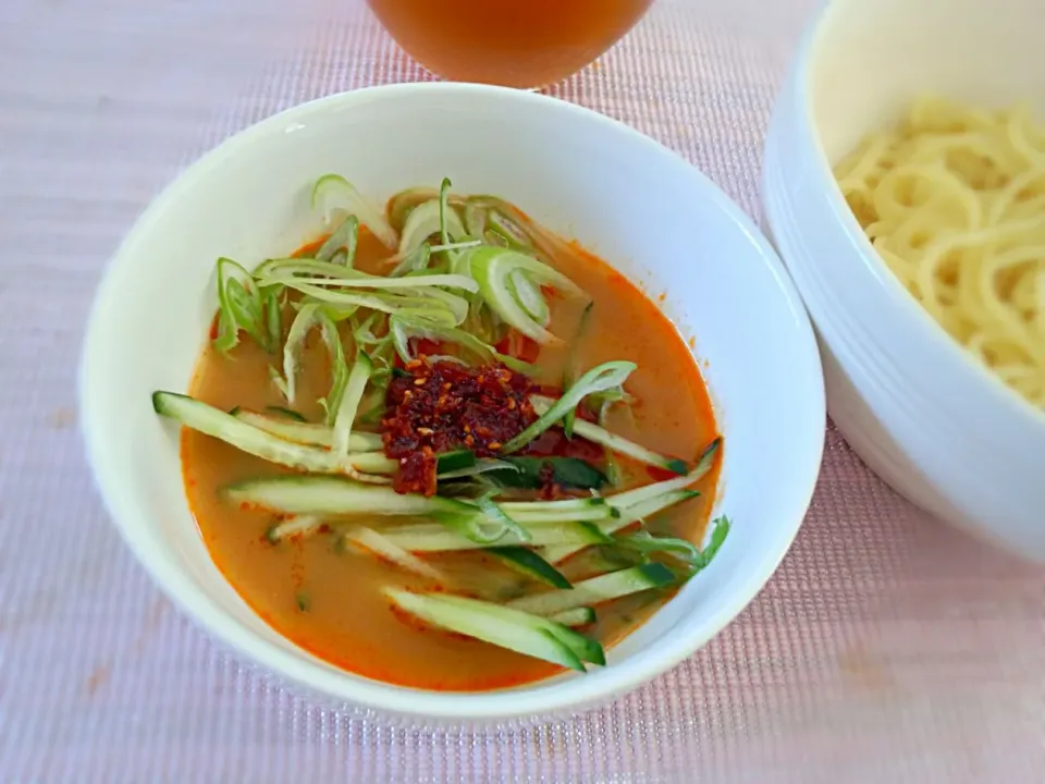 坦々ざる麺lunch♡10/14|ちび太さん