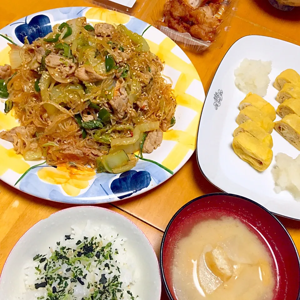 一昨日の晩御飯|カウンター嬢さん