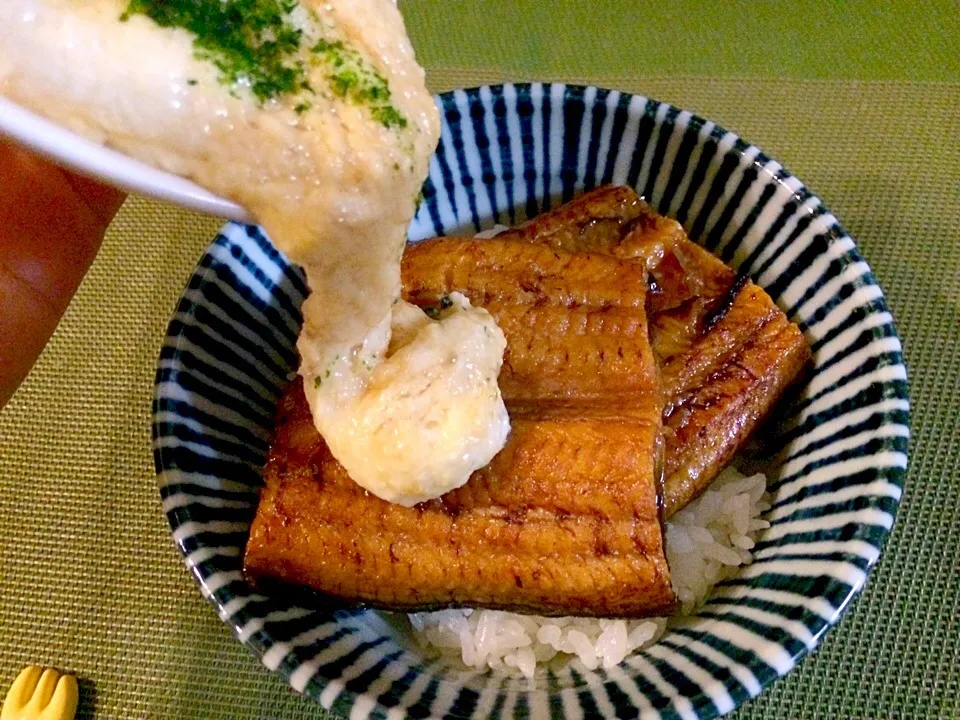 Unadon(Bowl of eel&rice)❗️鰻丼 大和芋添え〜|🌈Ami🍻さん