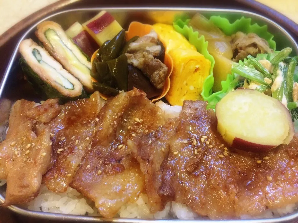 Snapdishの料理写真:男子高校生弁当|こしかさん