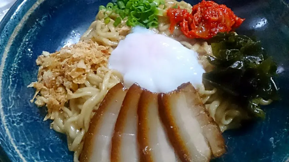 沖縄特製混ぜ麺！今夜の〆、見た目通りの味です◎|aaotaさん