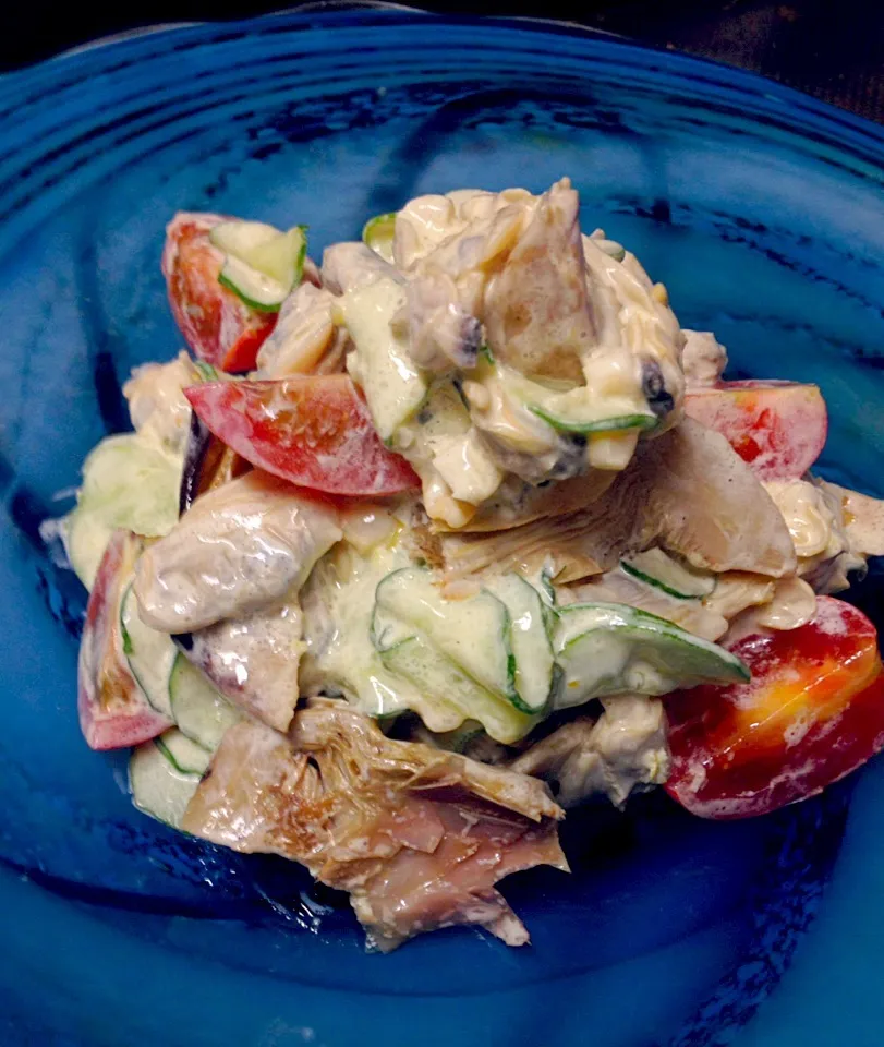 アサリとアーティチョークの和え物|沖縄「ピロピロ」ライフさん