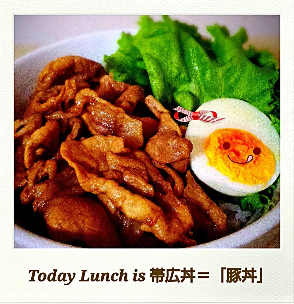 Sho-koさんのToday Lunch is 帯広丼＝「豚丼」を夕飯に！|しょうこさん