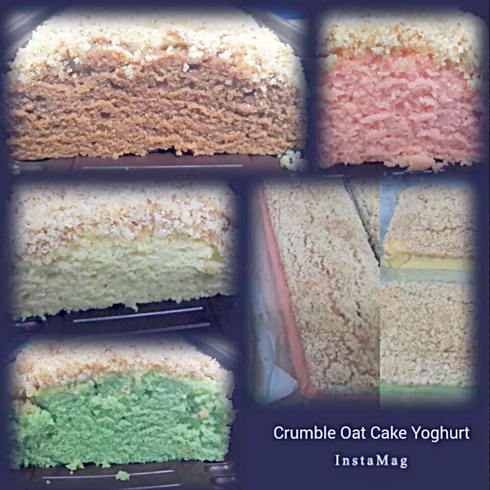 Crumble oat cake yoghurt|MommiEclair's Homemadeさん