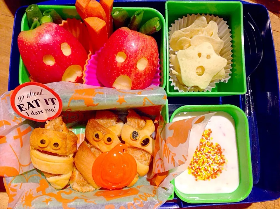 Mummy's Revenge Halloween Bento Box October 14|Cheryl Melnickさん