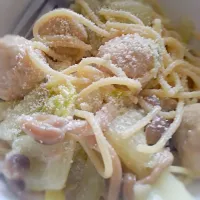 Snapdishの料理写真:クリームパスタ風|Kanaさん