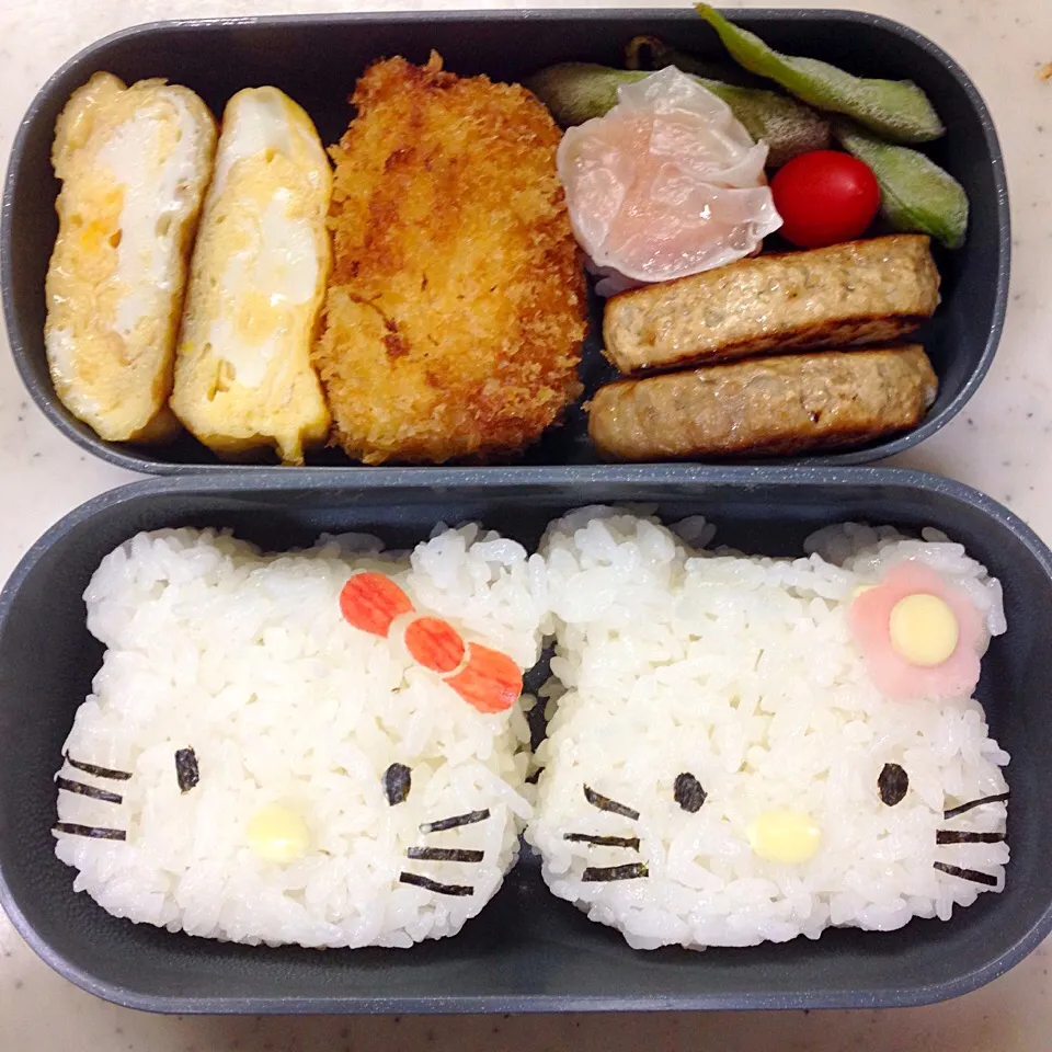 Snapdishの料理写真:息子のお弁当 2014.10.15|Ｌｅｈｕａさん