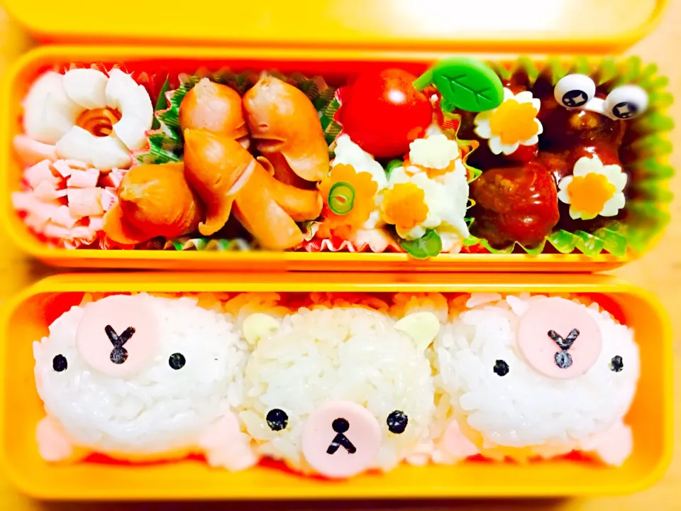 クマのお弁当|Hiroko Sasaharaさん