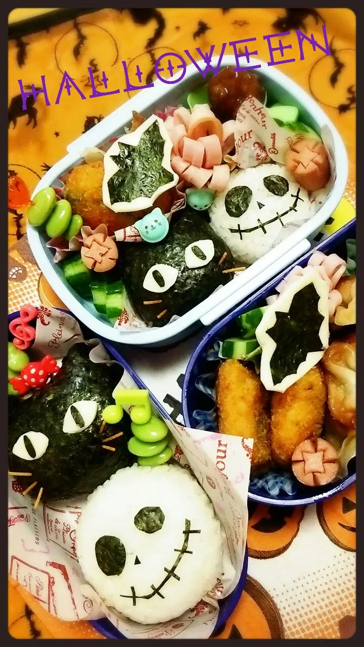 Snapdishの料理写真:ハロウィン弁💖|ドロロさん